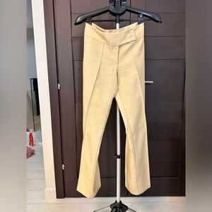 Narec Beige Textured Blazer